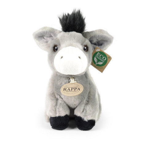 Rappa Plyšový osel sedící 18 cm ECO-FRIENDLY ~ 2
