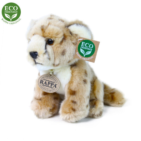 Rappa Plyšový gepard sedící 18 cm ECO-FRIENDLY ~ 1
