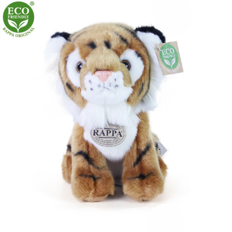 Rappa Plyšový tygr sedící 18 cm ECO-FRIENDLY ~ 1