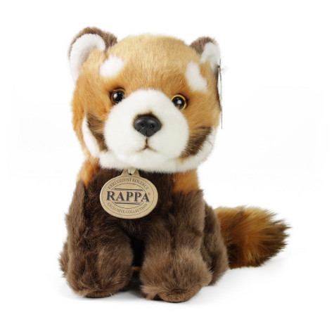 Rappa Plyšová panda červená sedící 18 cm ECO-FRIENDLY ~ 2