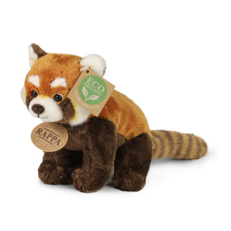 Rappa Plyšová panda červená 18 cm ECO-FRIENDLY ~ 1