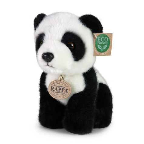 Rappa Plyšová panda sedící 18 cm ECO-FRIENDLY ~ 1