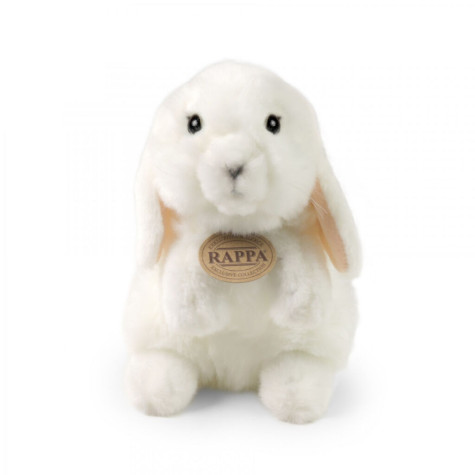 Rappa Plyšový králík bílý stojící 18 cm ECO-FRIENDLY ~ 3