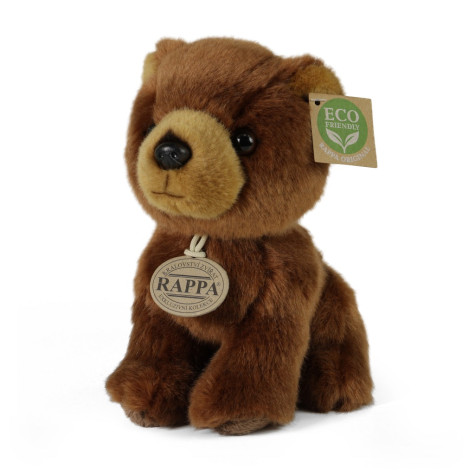Rappa Plyšový medvěd hnědý 18 cm ECO-FRIENDLY ~ 2