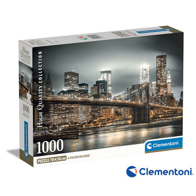 CLEMENTONI Puzzle Panorama New Yorku 1000 dílků