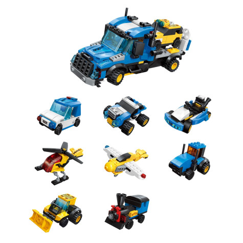 Qman City Tow Truck 1809 komplet 8v1 ~ 1