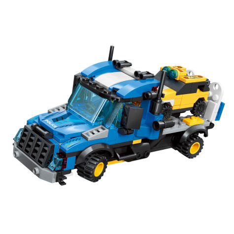 Qman City Tow Truck 1809 komplet 8v1 ~ 2