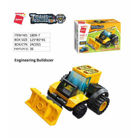 Qman City Tow Truck 1809 komplet 8v1 ~ 8