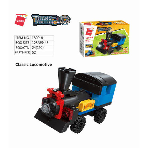 Qman City Tow Truck 1809 komplet 8v1 ~ 10