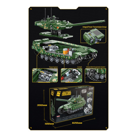 Qman Bojová zóna 23014 Hlavní bojový tank 99A ~ 4
