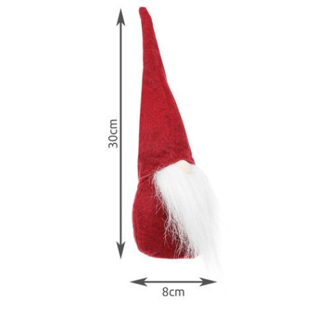 Figurka Skřítek červený 30 cm ISO 11422 ~ 9