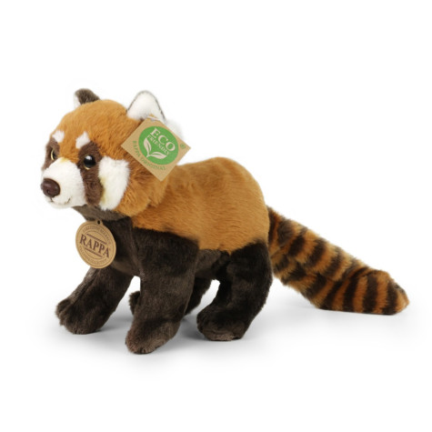 Rappa Plyšová panda červená 20 cm ECO-FRIENDLY ~ 1