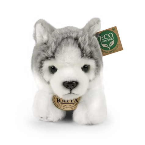 Rappa Plyšový pes husky ležící 20 cm ECO-FRIENDLY ~ 2