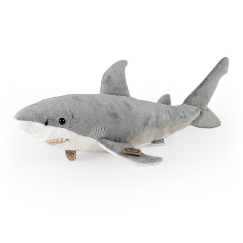 Rappa Plyšový žralok bílý 51 cm ECO-FRIENDLY ~ 1