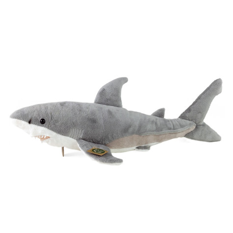 Rappa Plyšový žralok bílý 51 cm ECO-FRIENDLY ~ 4