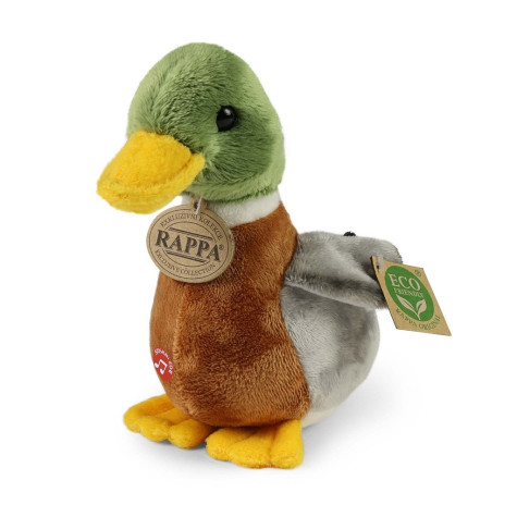 Rappa Plyšová kachna divoká se zvukem 22 cm ECO-FRIENDLY ~ 1