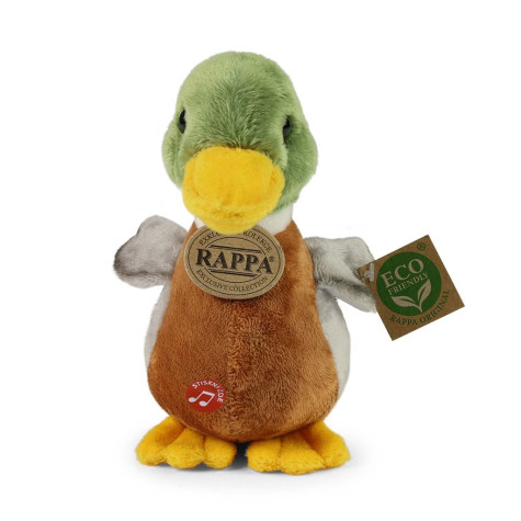Rappa Plyšová kachna divoká se zvukem 22 cm ECO-FRIENDLY ~ 3