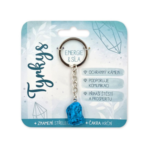 Nekupto Klíčenka s polodrahokamy Tyrkys ~ 1