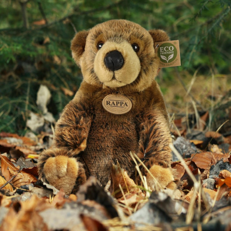 Rappa Plyšový medvěd hnědý 24 cm ECO-FRIENDLY ~ 5