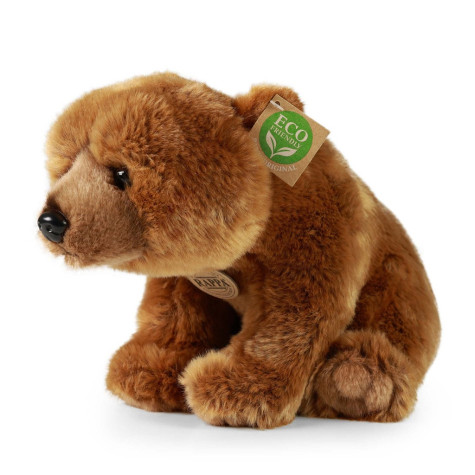 Rappa Plyšový medvěd grizzly sedící 30 cm ECO-FRIENDLY ~ 1