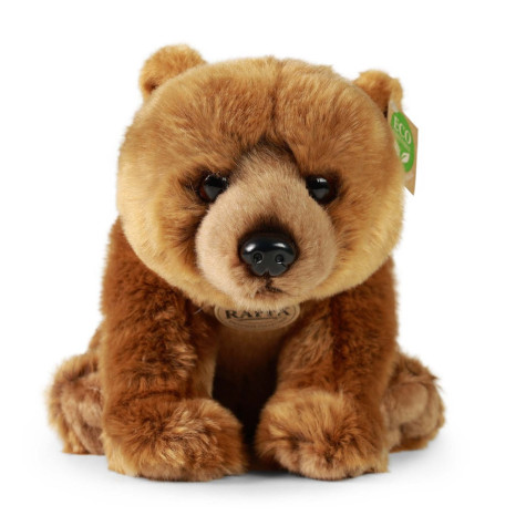 Rappa Plyšový medvěd grizzly sedící 30 cm ECO-FRIENDLY ~ 2