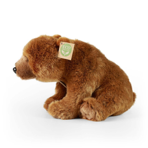 Rappa Plyšový medvěd grizzly sedící 30 cm ECO-FRIENDLY ~ 3