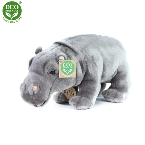 Rappa Plyšový hroch stojící 30 cm ECO-FRIENDLY ~ 1