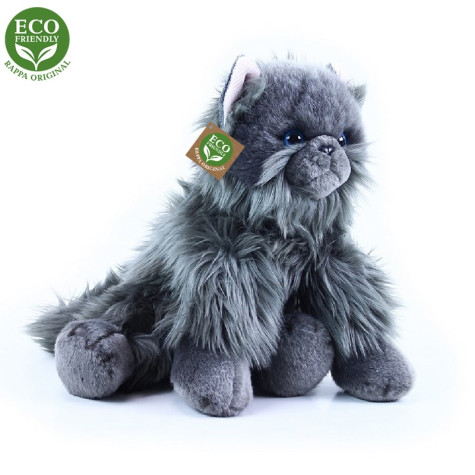 Rappa Plyšová kočka britská sedící 30 cm ECO-FRIENDLY ~ 1