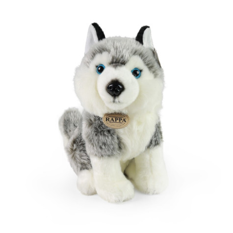 Rappa Plyšový pes husky sedící 30 cm ECO-FRIENDLY ~ 1