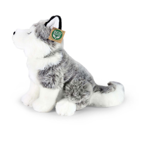Rappa Plyšový pes husky sedící 30 cm ECO-FRIENDLY ~ 3