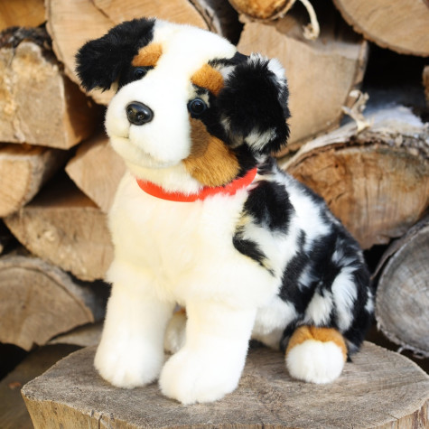 Rappa Plyšový pes australský ovčák 30 cm ECO-FRIENDLY ~ 5