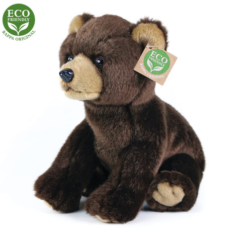 Rappa Plyšový medvěd sedící 25 cm ECO-FRIENDLY ~ 1