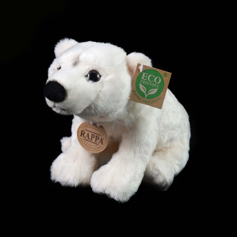 Rappa Plyšový medvěd lední 25 cm ECO-FRIENDLY ~ 4