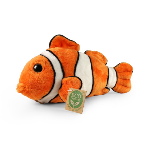 Rappa Plyšová ryba klaun očkatý 25 cm ECO-FRIENDLY ~ 1