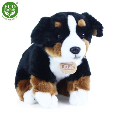 Rappa Plyšový pes bernský salašnický sedící 25 cm ECO-FRIENDLY ~ 1