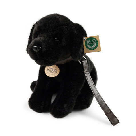 Rappa Plyšový pes labrador černý 25 cm ECO-FRIENDLY ~ 1