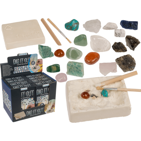 Archeologický set Vykopej si drahokam ~ 1