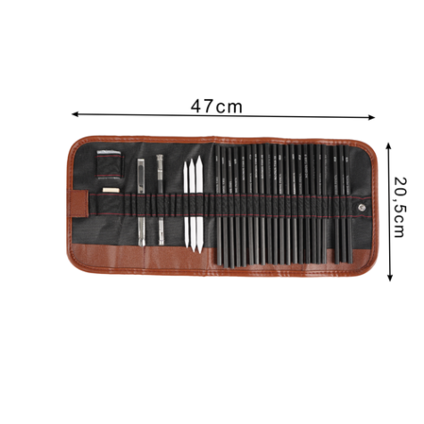 Sada na malování a skicování 29 ks Maaleo 26134 ~ 8