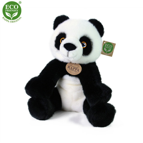 Rappa Plyšová panda sedící 27 cm ECO-FRIENDLY ~ 1