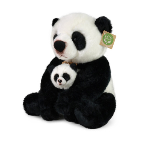 Rappa Plyšová panda s mládětem 27 cm ECO-FRIENDLY ~ 1