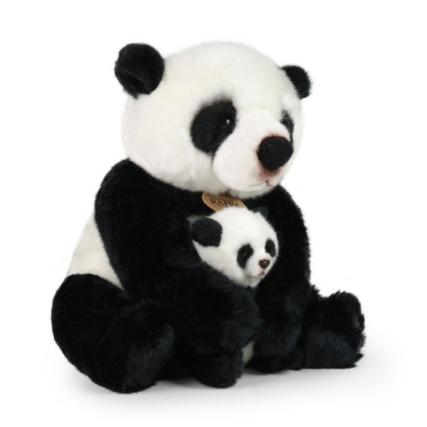 Rappa Plyšová panda s mládětem 27 cm ECO-FRIENDLY ~ 4
