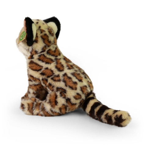 Rappa Plyšový ocelot sedící 28 cm ECO-FRIENDLY ~ 4