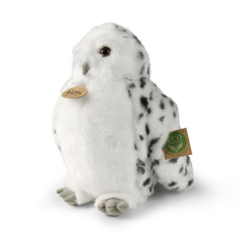 Rappa Plyšová sova/sovice sněžná s otáčející hlavou 28 cm ECO-FRIENDLY ~ 2