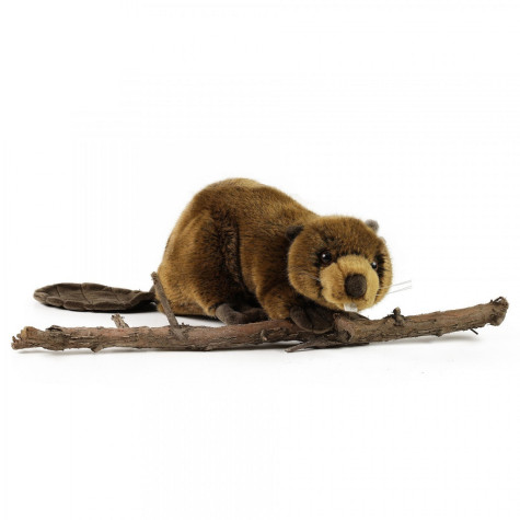 Rappa Plyšový bobr 28 cm ECO-FRIENDLY ~ 3