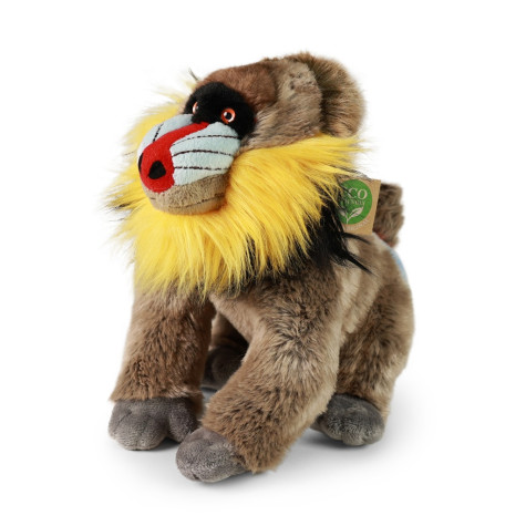 Rappa Plyšová opice mandril 28 cm ECO-FRIENDLY ~ 1