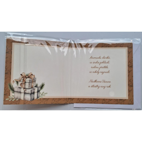 Nekupto Vánoční přání - Dárečky ~ 2