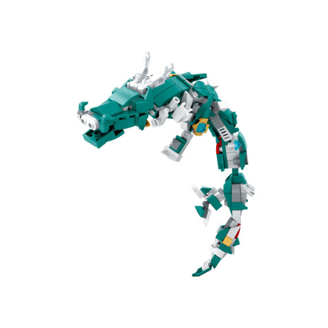 iM.Master Stavebnice Bojový robot 2v1 zelený 357 dílků ~ 3