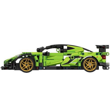 iM.Master Stavebnice Závodní auto RC zelené 429 dílků ~ 2