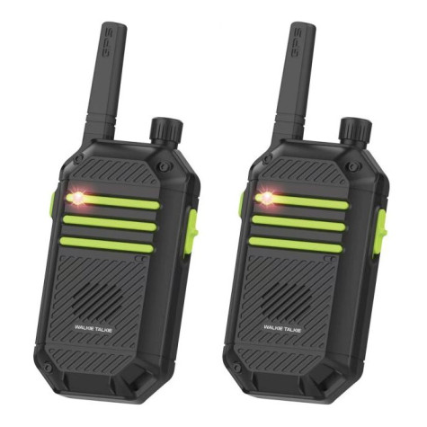 Vysílačky dětské 2 ks walkie-talkie 17 cm dosah 300 m ~ 1