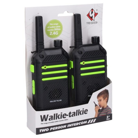 Vysílačky dětské 2 ks walkie-talkie 17 cm dosah 300 m ~ 2